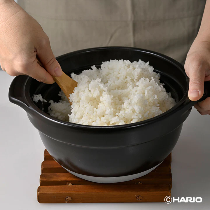 ご飯釜の炊き方