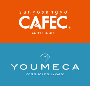 CAFECとYOUMECAのロゴ