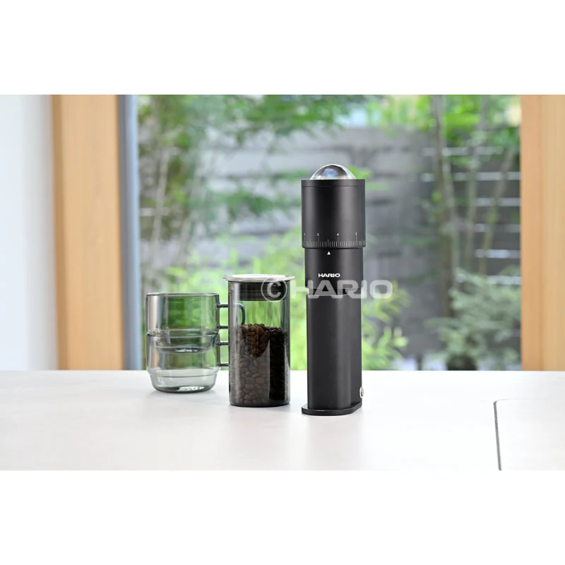 ELECTRIC COFFEE GRINDER・SHIZUKAは静音低速設計