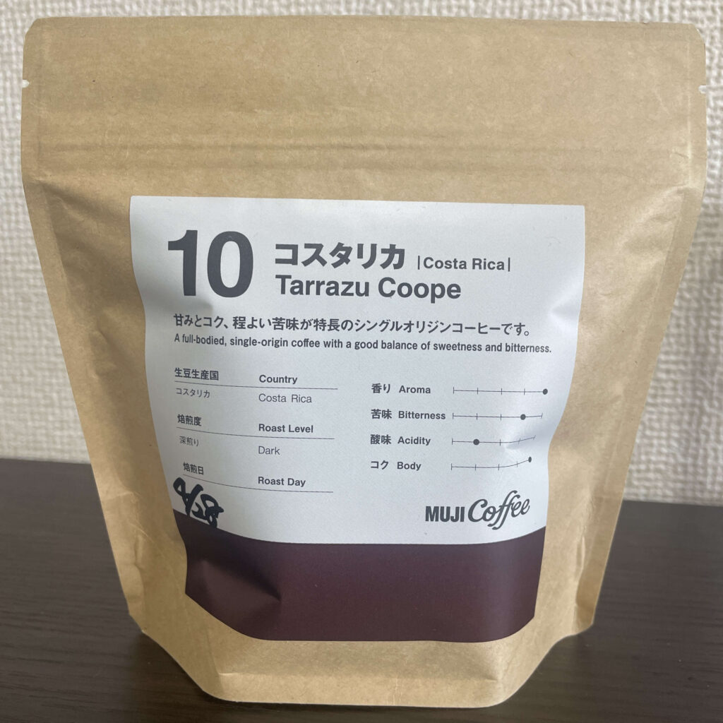 MUJI Coffee コスタリカ