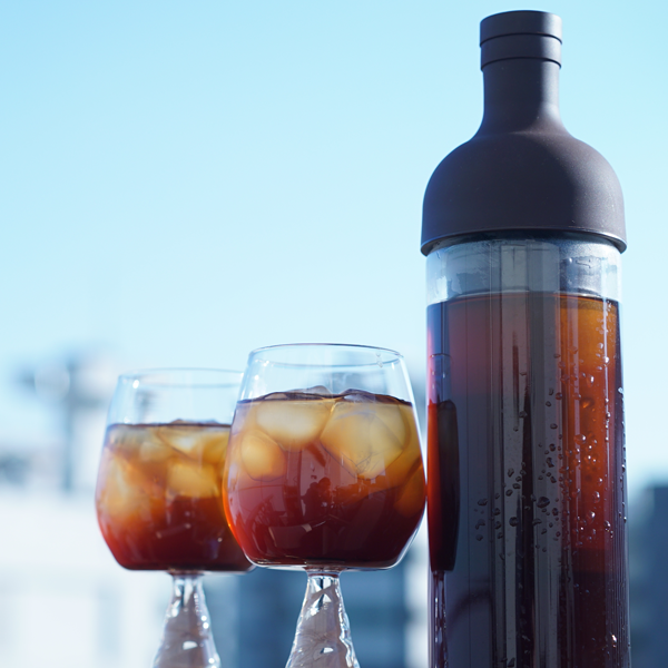水出しコーヒー器具のフィルターインコーヒーボトル