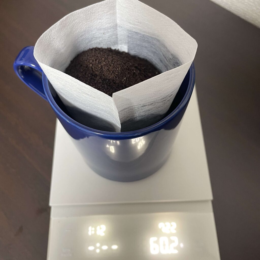 60g。まだ入るが、これ以上入れると、この後支障が出ます。