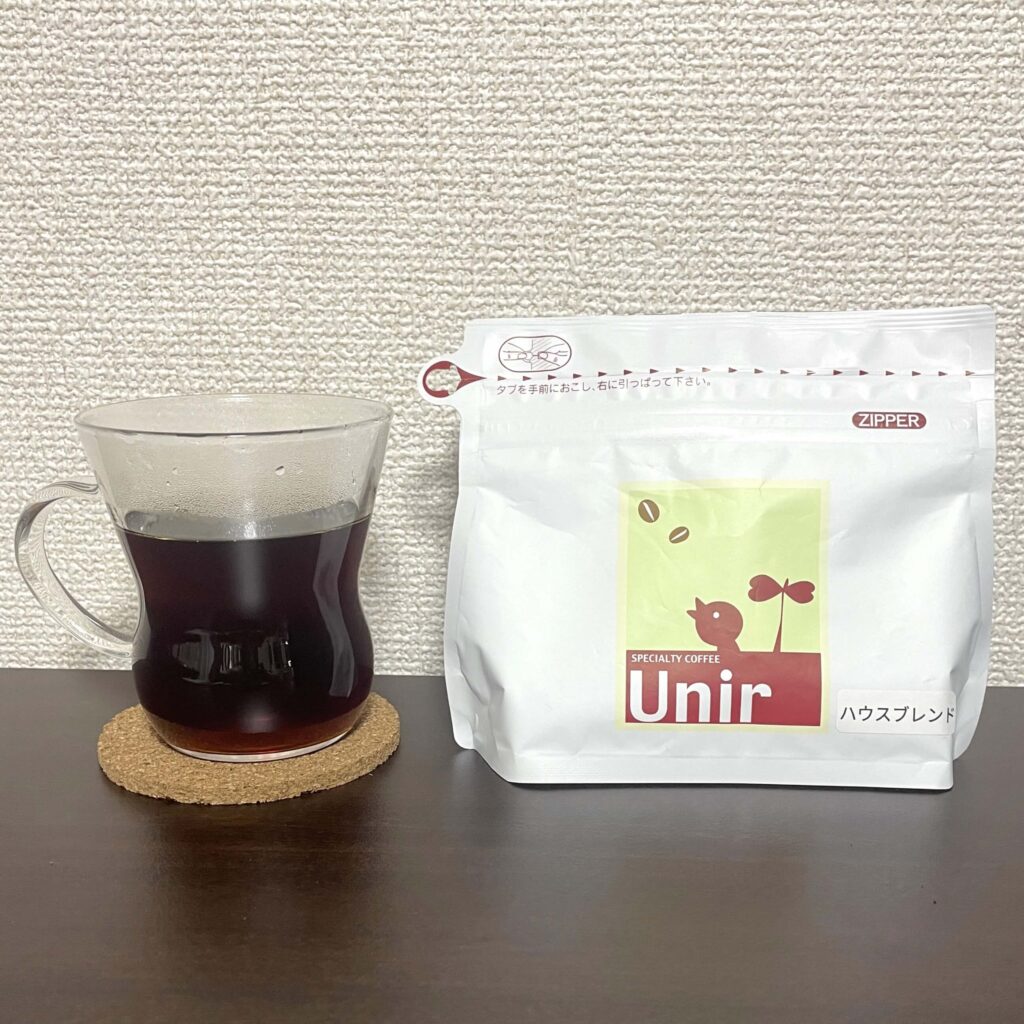 Unir（ウニール） ハウスブレンドを飲んでみたレビュー