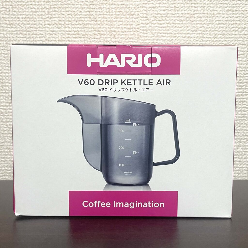 ハリオ「V60ドリップケトル・エアー」のパッケージ