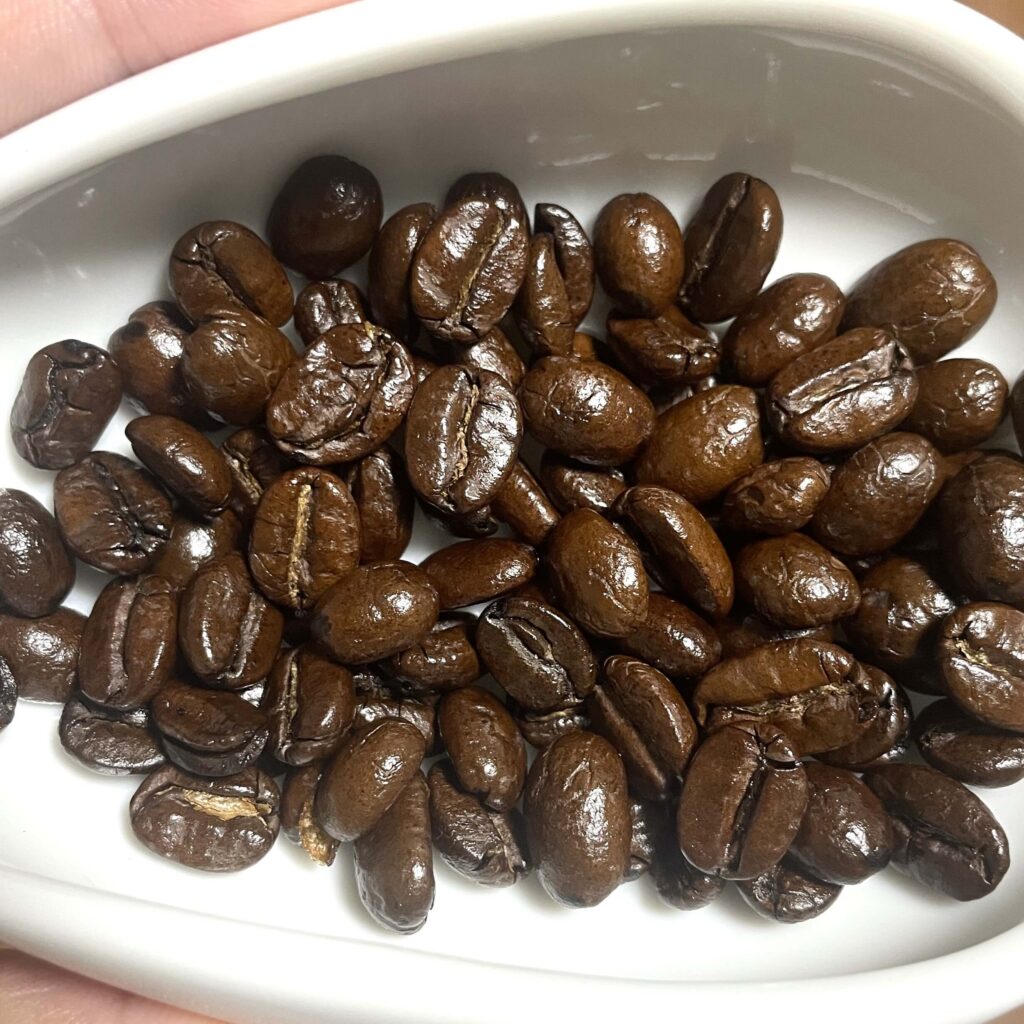 水素焙煎コーヒーの焙煎度は中深煎りくらい