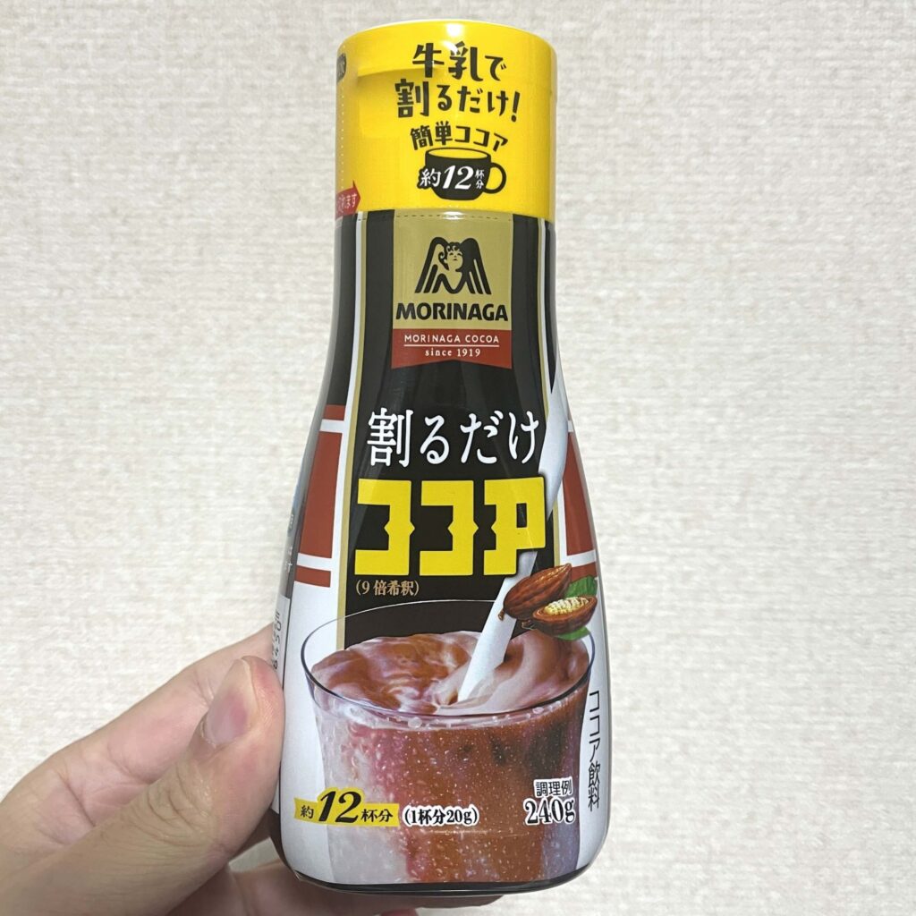 森永「割るだけココア」本体