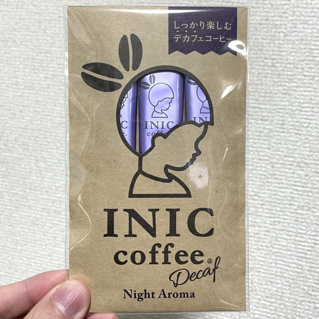 INIC coffee ナイトアロマのパッケージ