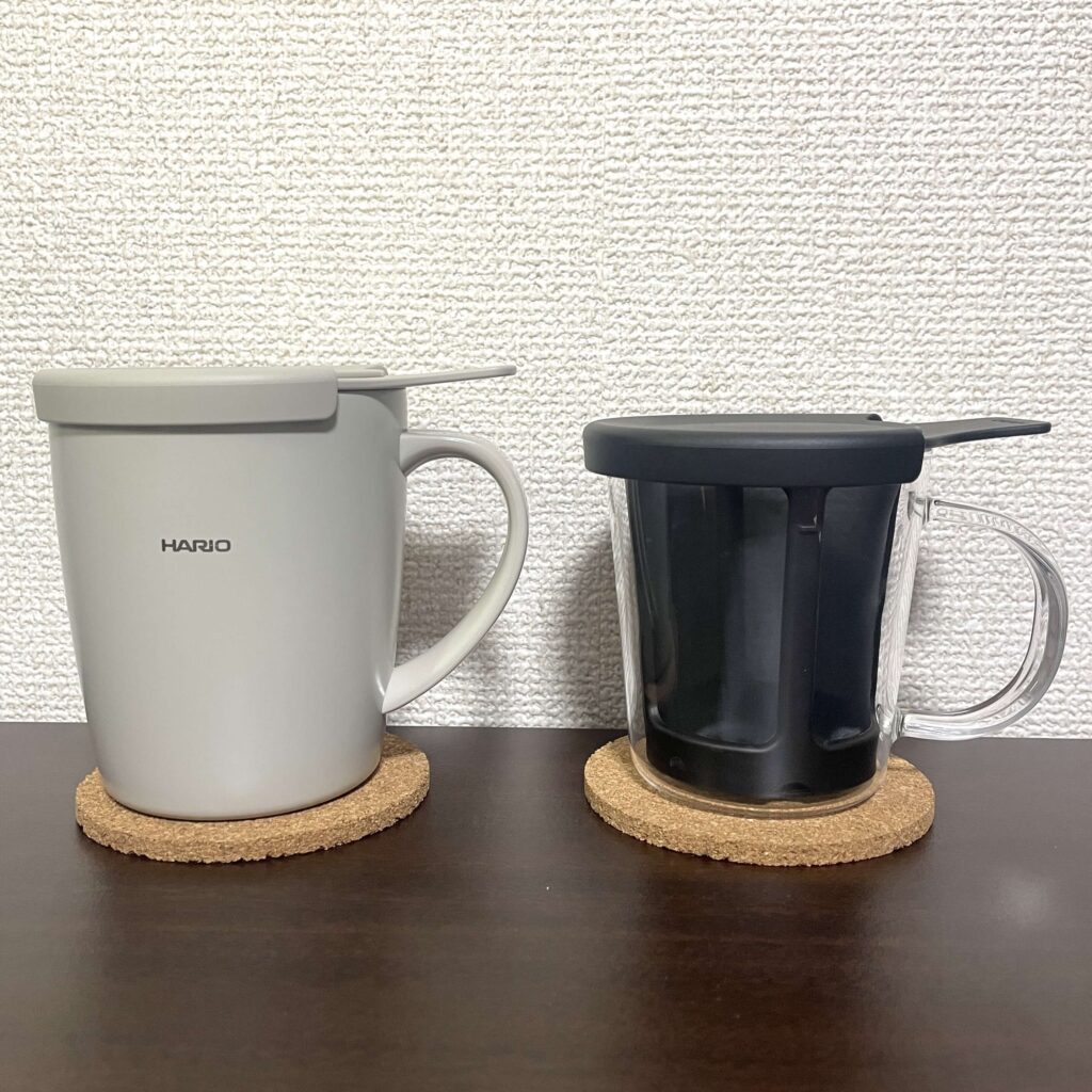 「ティー&コーヒーメーカーマグ」と「ワンカップコーヒーメーカー」の違い