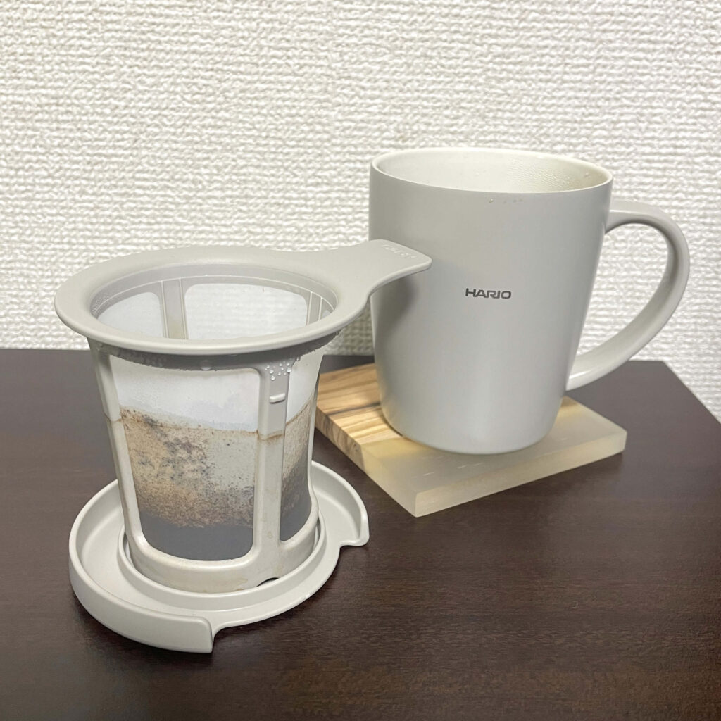 フタが受け皿になる