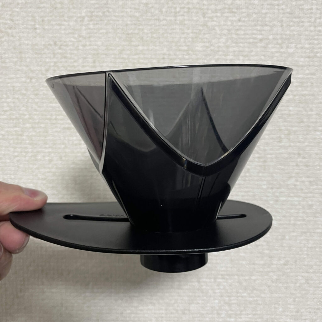 V60 1回抽出ドリッパー MUGENの実物写真