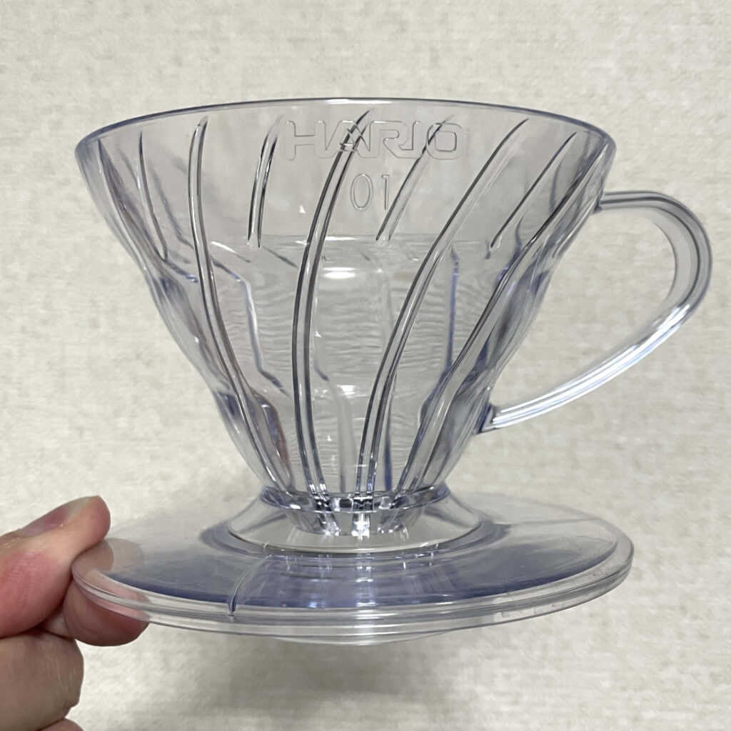 V60 透過ドリッパーの実物写真