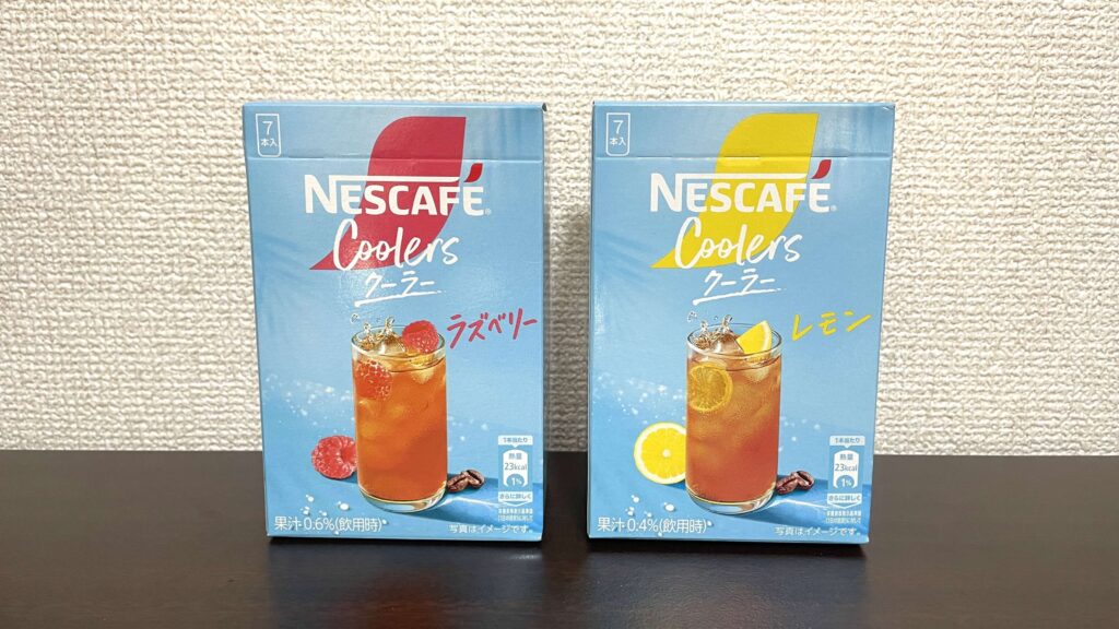 ネスカフェ クーラーのパッケージ実物