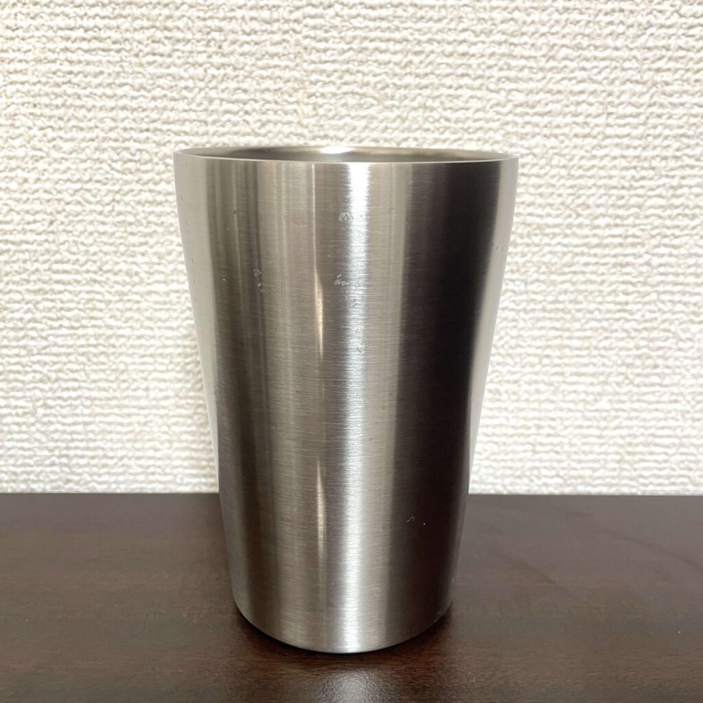 検証に使ったステンレスタンブラー