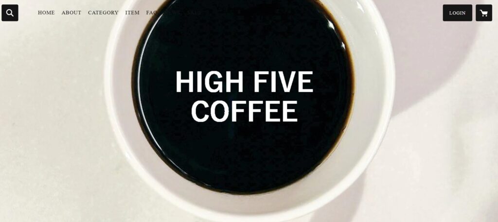 HIGH FIVE COFFEE