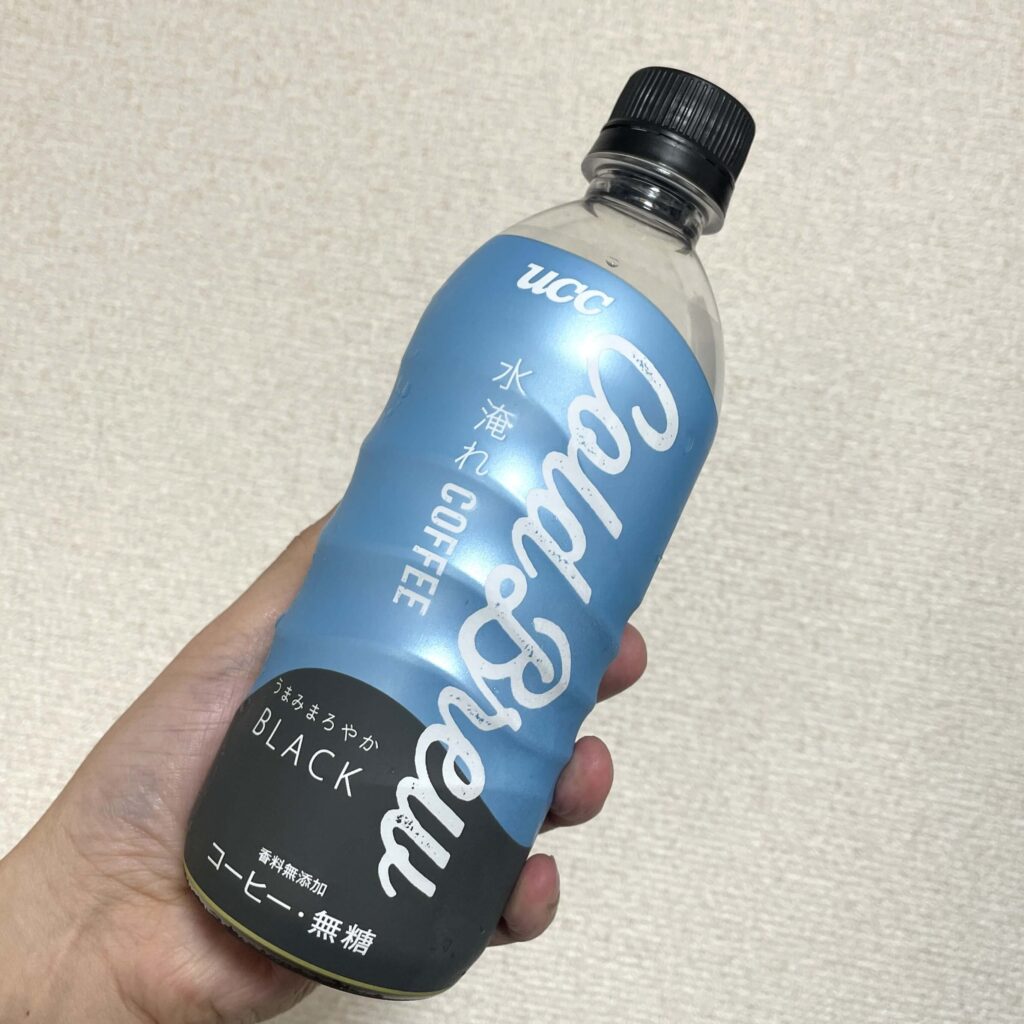 UCC 水淹れコーヒー(Cold Brew)の実物写真