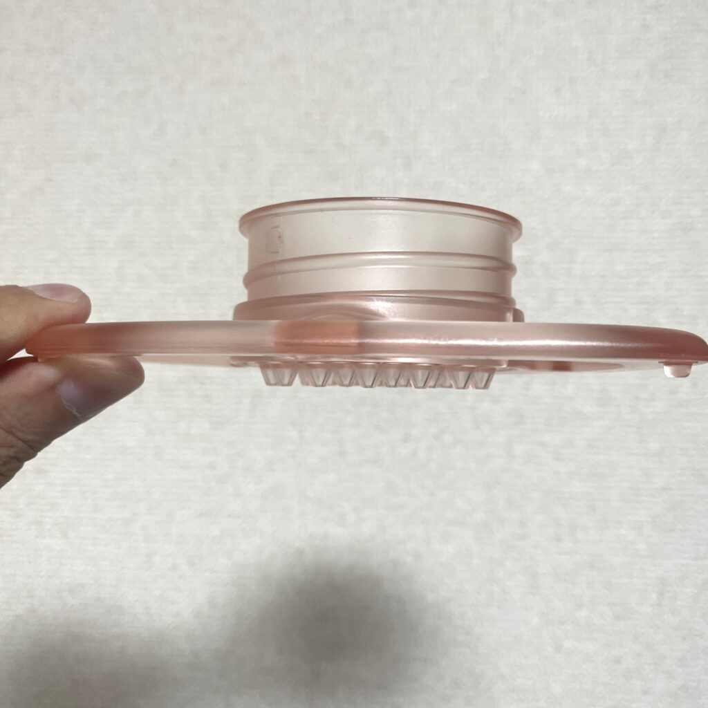 MHW-3BOMBER「RAIN」を最大の高さにした様子