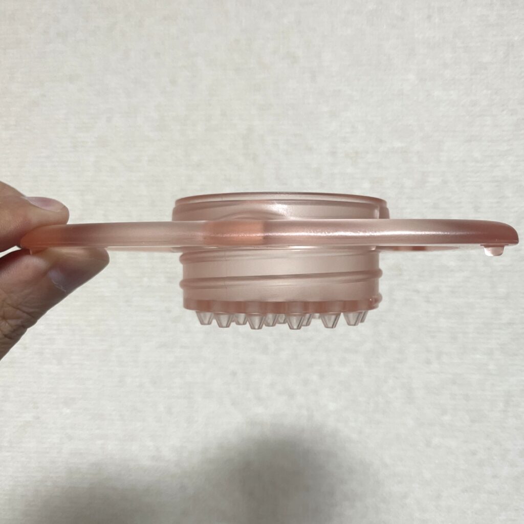 MHW-3BOMBER「RAIN」を最低の高さにした様子