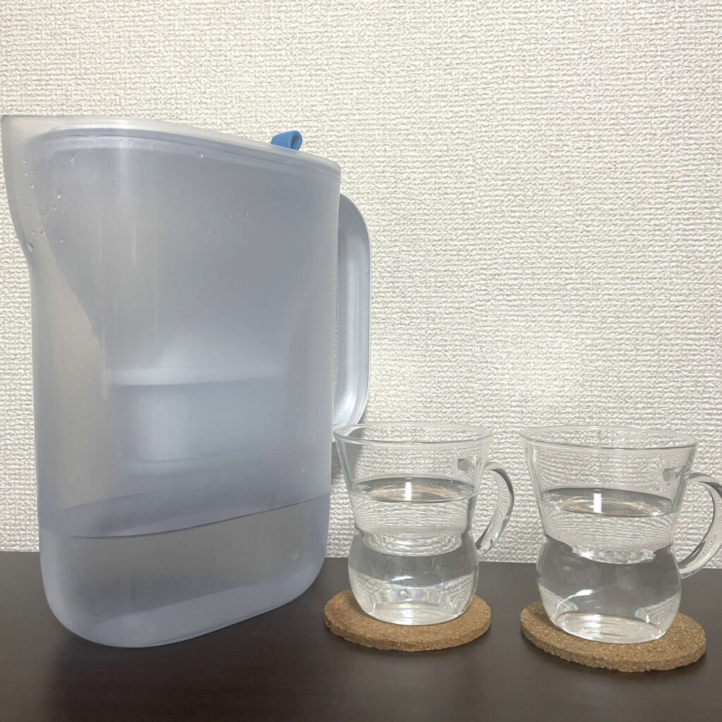 ブリタ（BRITA）と水道水で飲み比べ