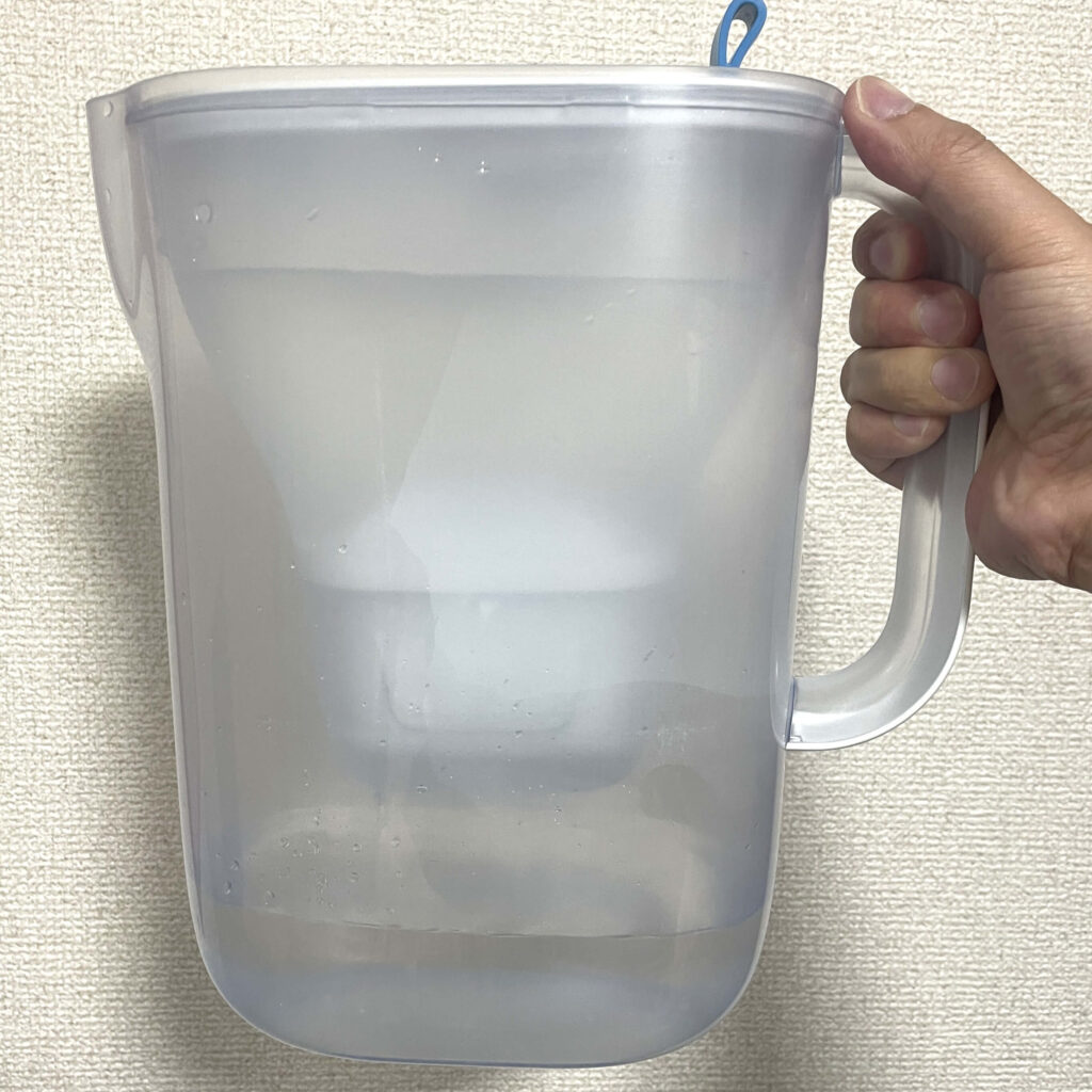 ブリタ（BRITA）の浄水器ポットの実物