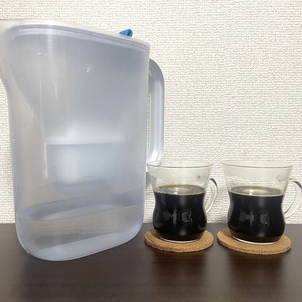ブリタ（BRITA）と水道水でコーヒーの飲み比べ