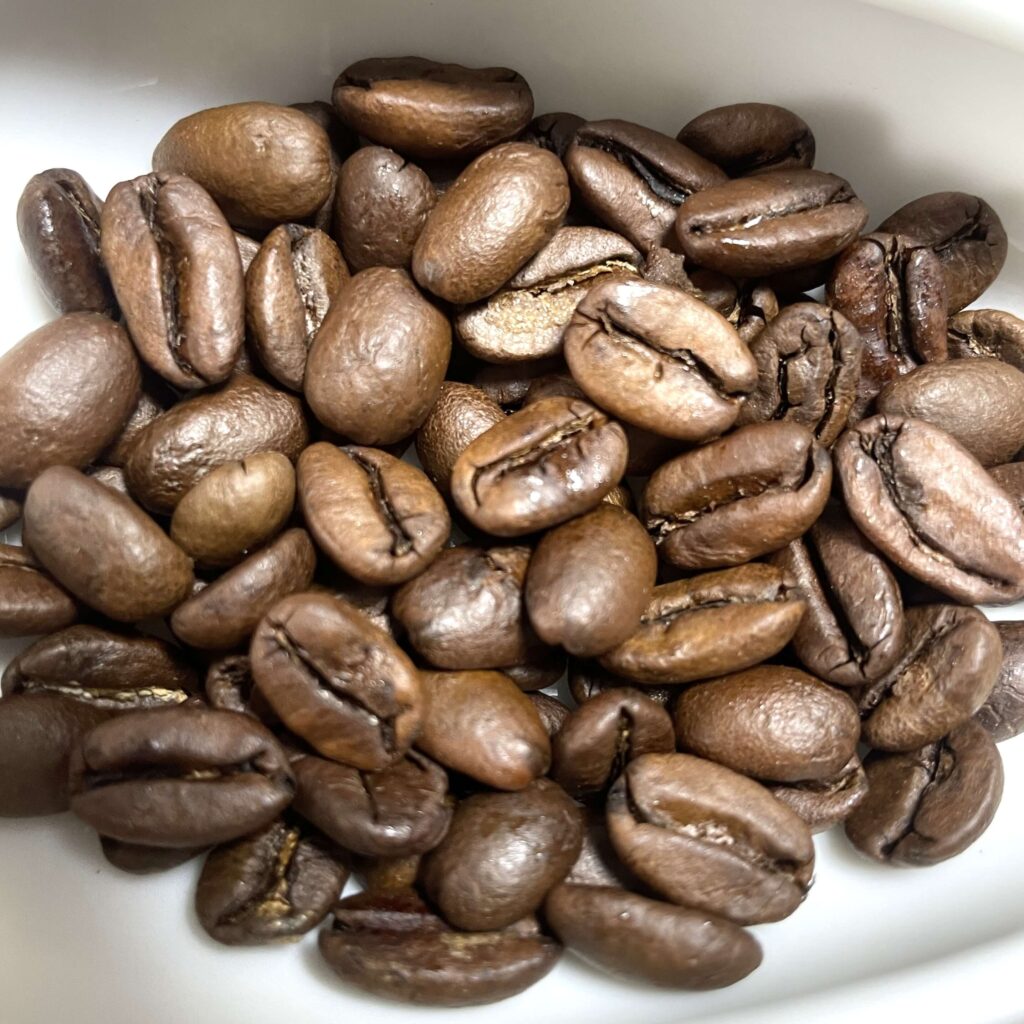 プンタルト「ベージュラベル」の豆