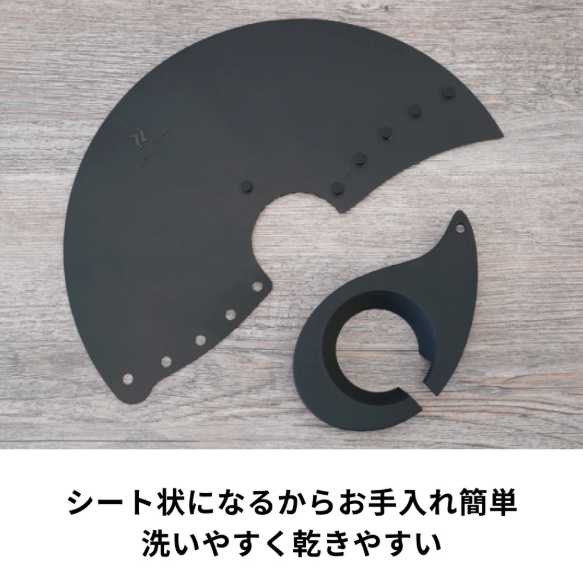 V60 フラットドリッパー Zebrangの分解図