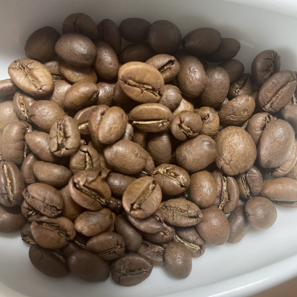 コスタリカ ロブスタ ハニーの豆