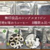無印良品「産地を味わうコーヒー」8種 シングルオリジン飲み比べレビュー