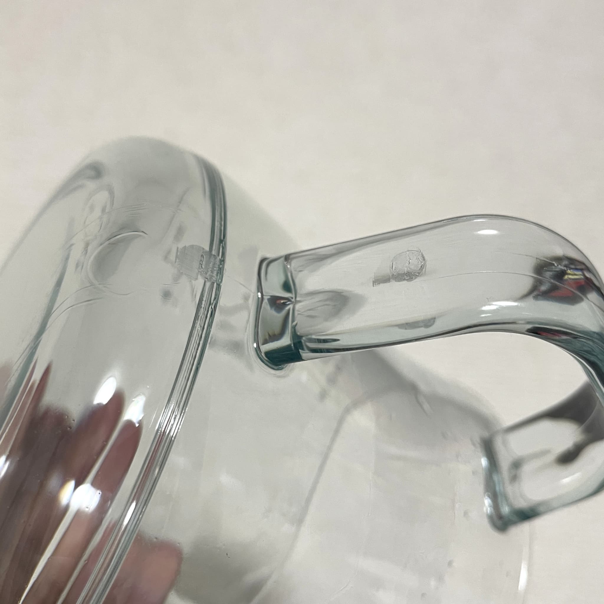珈琲考具の割れないコーヒーサーバーの樹脂の成型の跡
